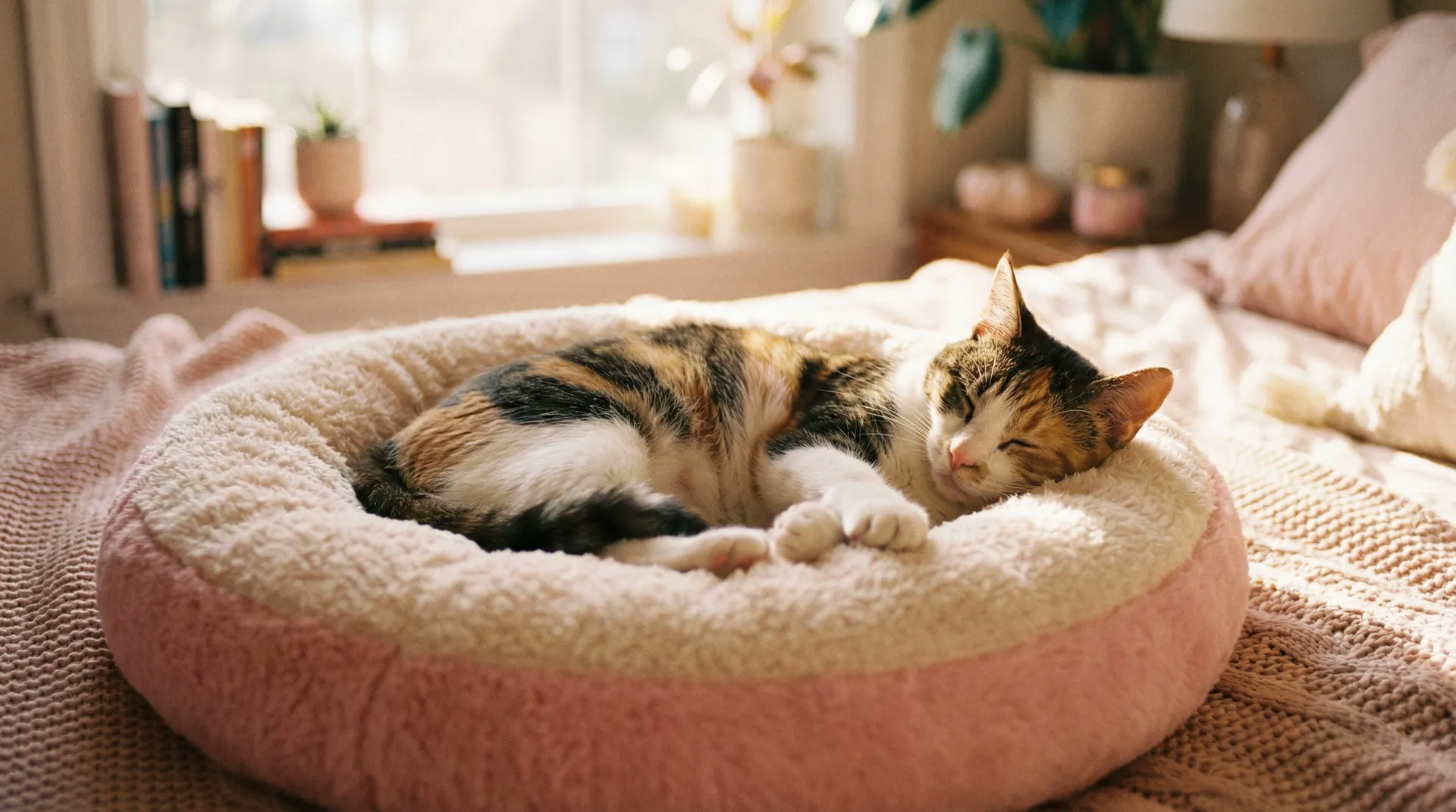 三花猫安静入睡 - 妈妈的朋友1-5可以去哪看